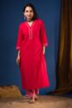 Image for Kusvaa Vcr143 Ayoni Dobby Kurta With Lehriya Pants Front New 2.jpg