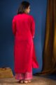 Image for Kusvaa Vcr143 Ayoni Dobby Kurta With Lehriya Pants Side New 2.jpg