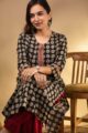 Image for Kusvaa Vcr174 Mishay Cotton Straight Fit Kurta Sitting