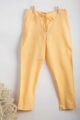 Image for Kusvaa Ws207p Cotton Silk Pants With Pocket Golden Sand Closeup 2 New
