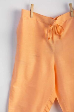 Image for Kusvaa Ws207p Cotton Silk Pants With Pocket Light Peach Front New