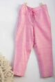 Image for Kusvaa Ws207p Cotton Silk Pants With Pocket Light Pink Closeup 2 New