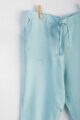 Image for Kusvaa Ws207p Cotton Silk Pants With Pocket Powder Blue Closeup Latest