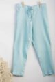 Image for Kusvaa Ws207p Cotton Silk Pants With Pocket Powder Blue Side Latest