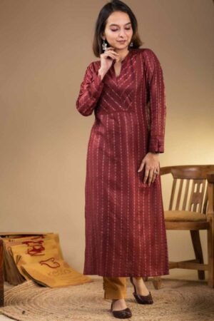 Image for Kusvaa Ws930 Vinaya Straight Fit Kurta Featured