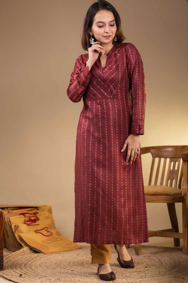 Image for Kusvaa Ws930 Vinaya Straight Fit Kurta Featured