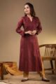 Image for Kusvaa Ws930 Vinaya Straight Fit Kurta Side
