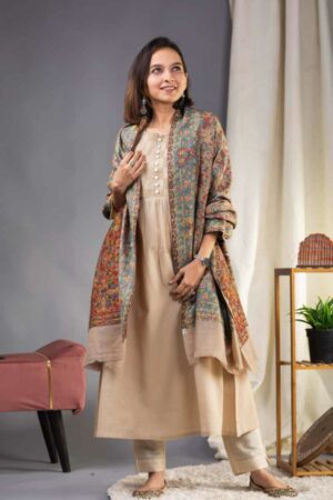 Image for Kusvaa Ws952 Shruti Handloom A Line Kurta Front