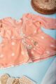 Image for Kusvaa Wsk65 Lokakriti Muslin Sharara Top Set Side