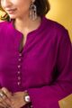 Image for Kusvaa Wsr355 Adita Kurta Pant Set Closeup 2 New