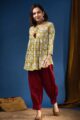 Image for Kusvaa Wsr366 Mahesa Cotton Short Kurti Front