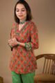 Image for Wsr360 Vanhi Cotton Short Kurti Side