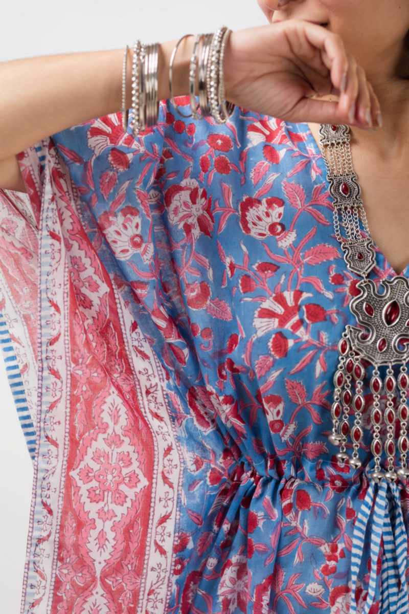 Image for Kusvaa Anuk03 Muskan Cotton Kaftan Side