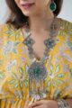 Image for Kusvaa Anuk04 Riya Cotton Kaftan Closeup