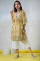 Image for Kusvaa Anuk04 Riya Cotton Kaftan Side