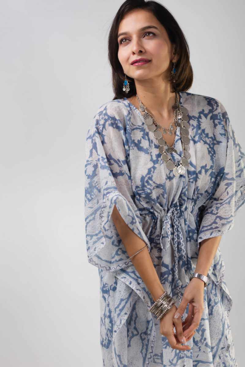 Image for Kusvaa Anuk08 Suhana Cotton Kaftan Featured