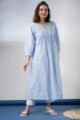 Image for Kusvaa Avdaf203 Akshiti Cotton Dobby Kurta Front