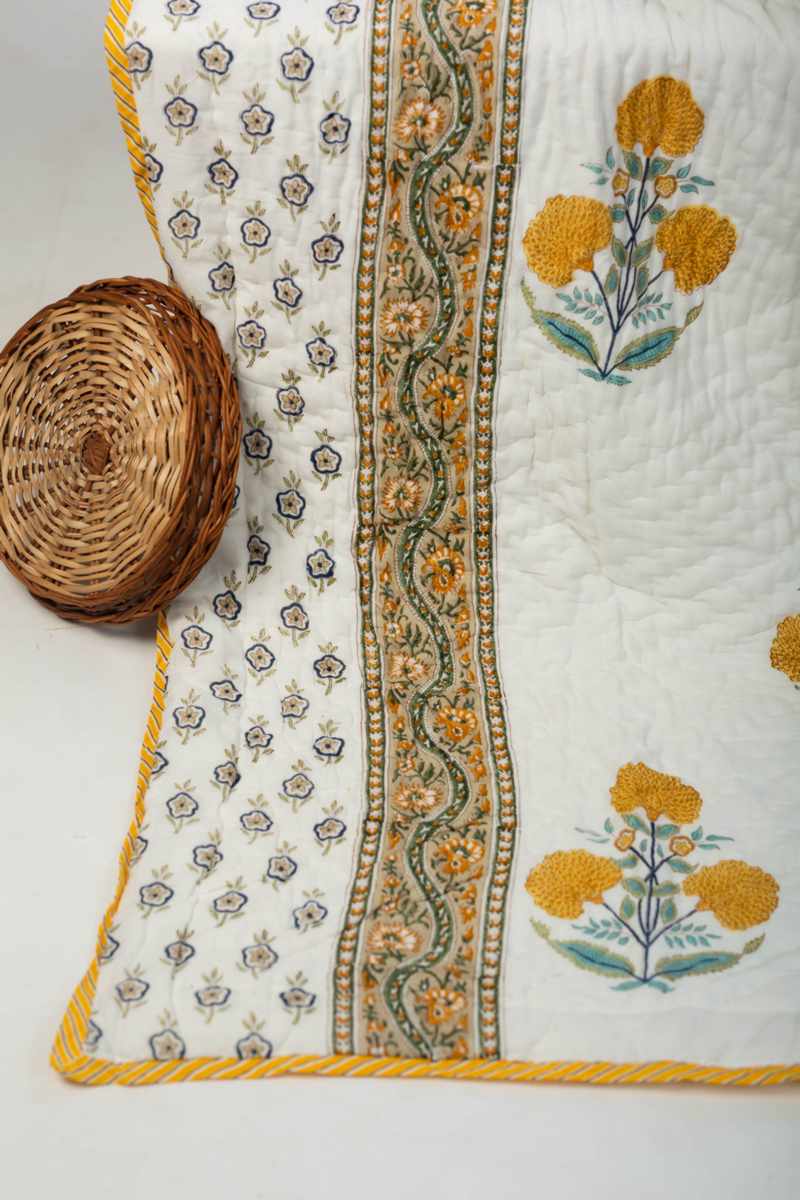 Image for Kusvaa Kaq244 Yara Double Bed Quilt Closeup