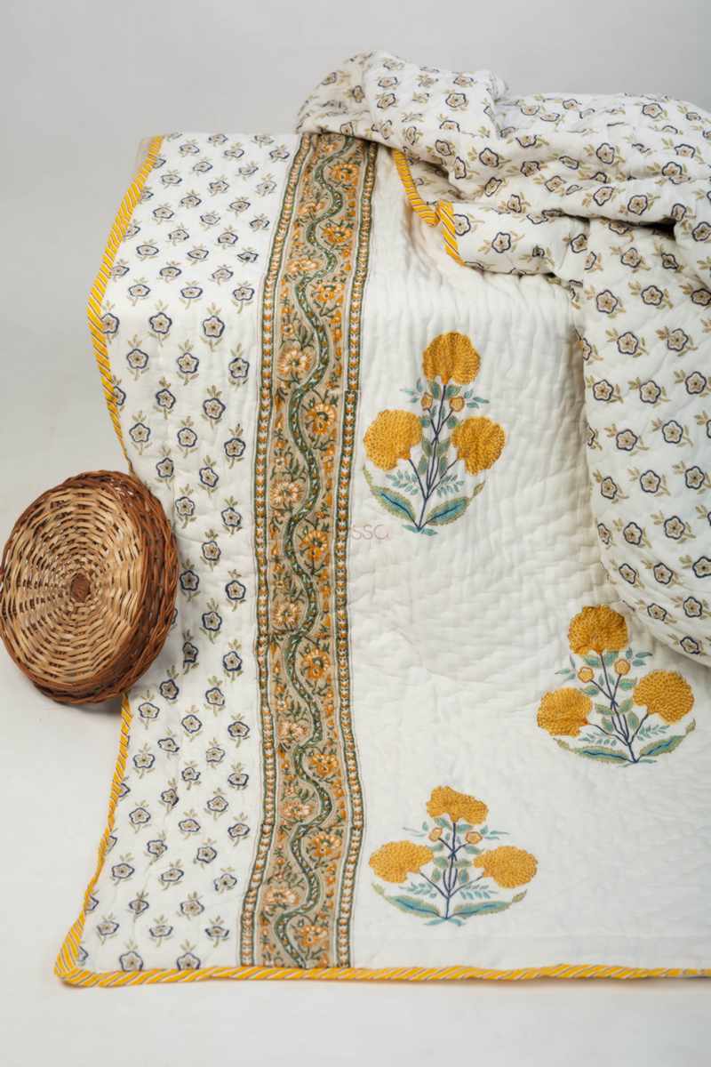 Image for Kusvaa Kaq244 Yara Double Bed Quilt Featured