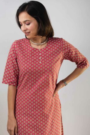 Image for Kusvaa Taf102 Zahril Cotton  Kurta Featured