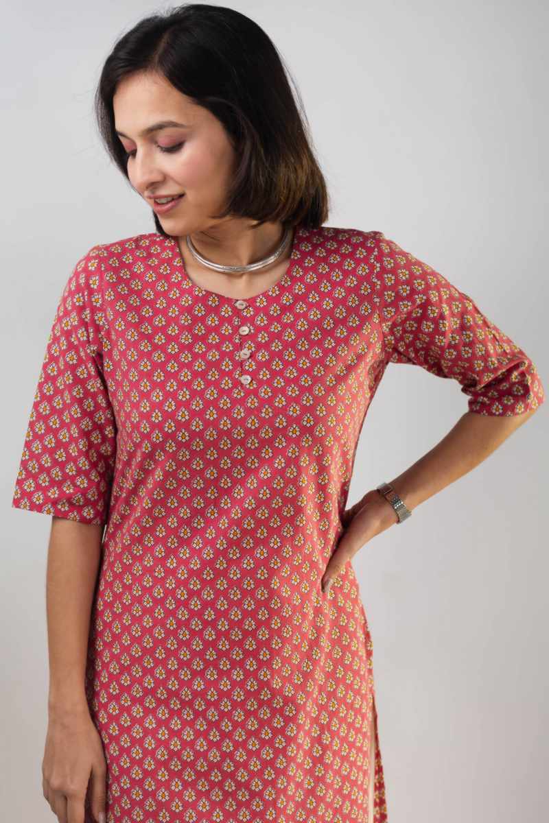 Image for Kusvaa Taf102 Zahril Cotton Kurta Featured
