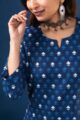 Image for Kusvaa Taf105 Evya Cotton Kurta Closeup