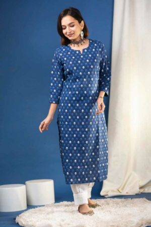 Image for Kusvaa Taf105 Evya Cotton Kurta Featured