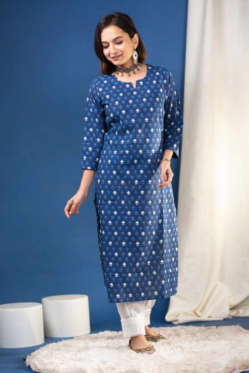 Image for Kusvaa Taf105 Evya Cotton Kurta Featured