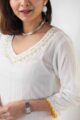 Image for Kusvaa Vcr144 Chitkala Dobby Kurta With Lehriya Salwar Closeup New