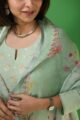 Image for Kusvaa Ws937 Indeera Linen Kurta Dupatta Set Closeup