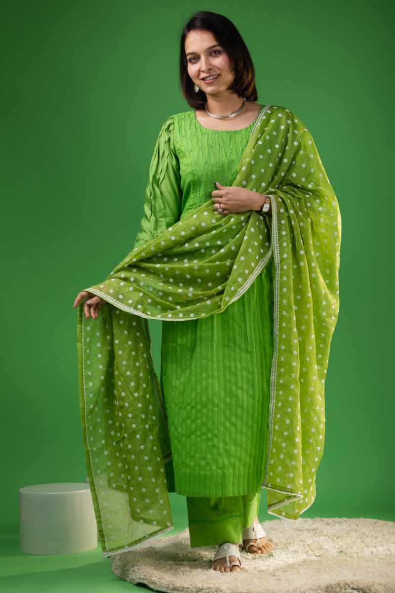 Image for Kusvaa Ws951 Fiyanshi Cotton Dobby Complete Suit Set Featured