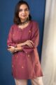 Image for Kusvaa Ws961 Siti South Cotton Short Kurti Front