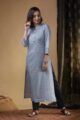 Image for Kusvaa Ws968 Akshiti Handloom Cotton Kurta Side