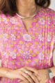 Image for Kusvaa Wsr312 Nithyan Cotton Short Kurti Closeup New