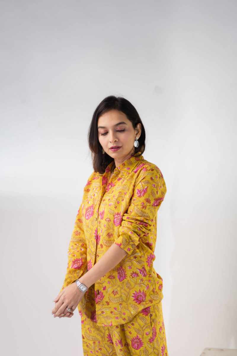 Image for Kusvaa Wsr341 Yammy Cotton Top Pant Set Closeup