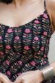 Image for Kusvaa Anuk14 Ekathva Handblock Cotton Dress Closeup