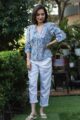 Image for Kusvaa Avdaf212 Omana Cotton Handblock Shirt Side