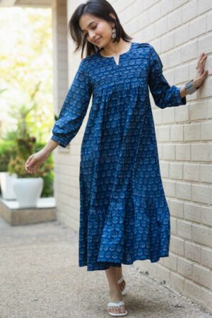 Image for Kusvaa Avdaf213 Ratna Cotton Dress Featured