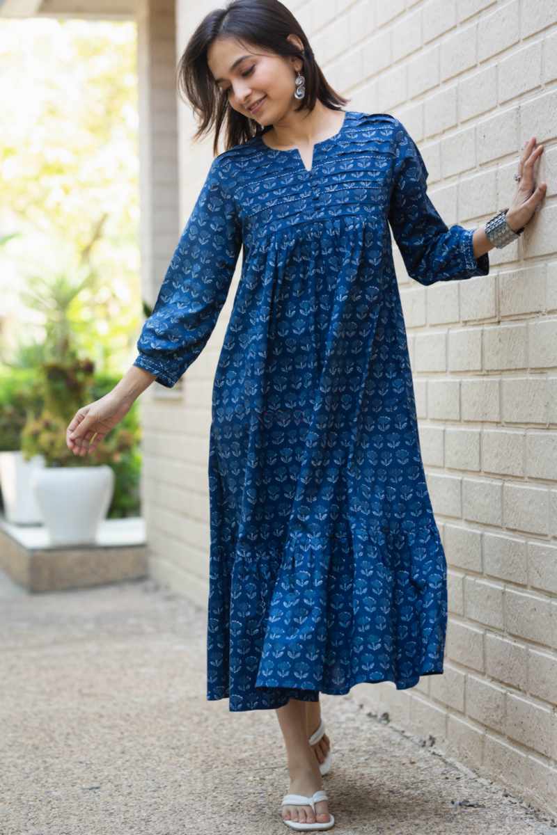 Image for Kusvaa Avdaf213 Ratna Cotton Dress Featured