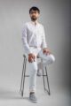 Image for Kusvaa Awk62 Tarush Block Print Men Shirt Front