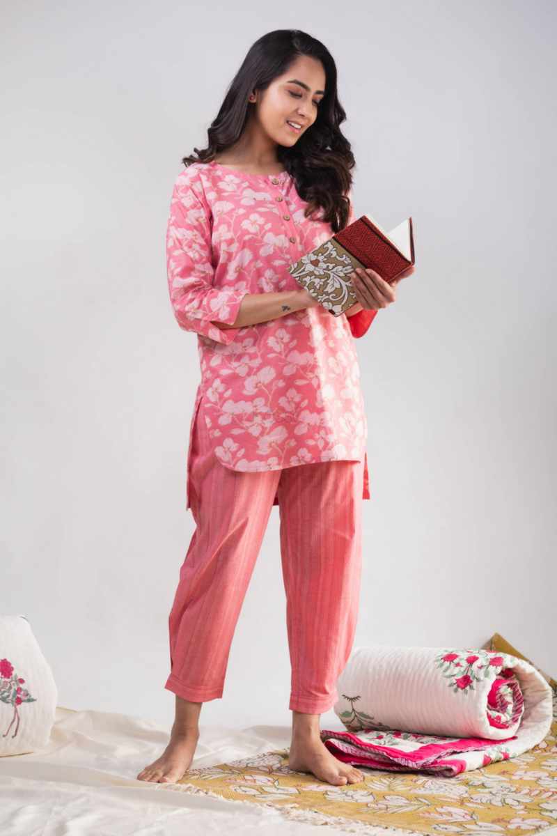 Image for Kusvaa De177 Chandrika Loungewear Set Side