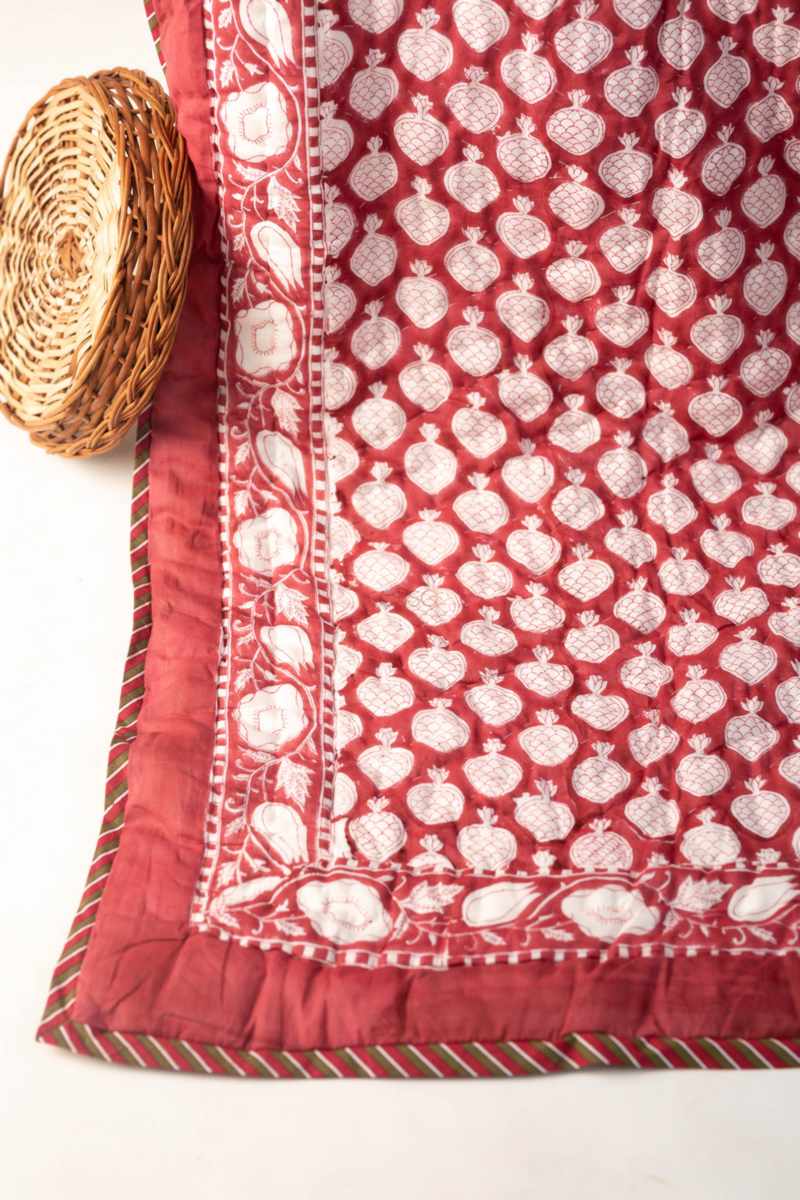 Image for Kusvaa Kaq251 Maahira Double Bed Quilt Front