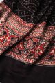 Image for Kusvaa Kiadupatta26 Iivka Ajrakh Stole Closeup