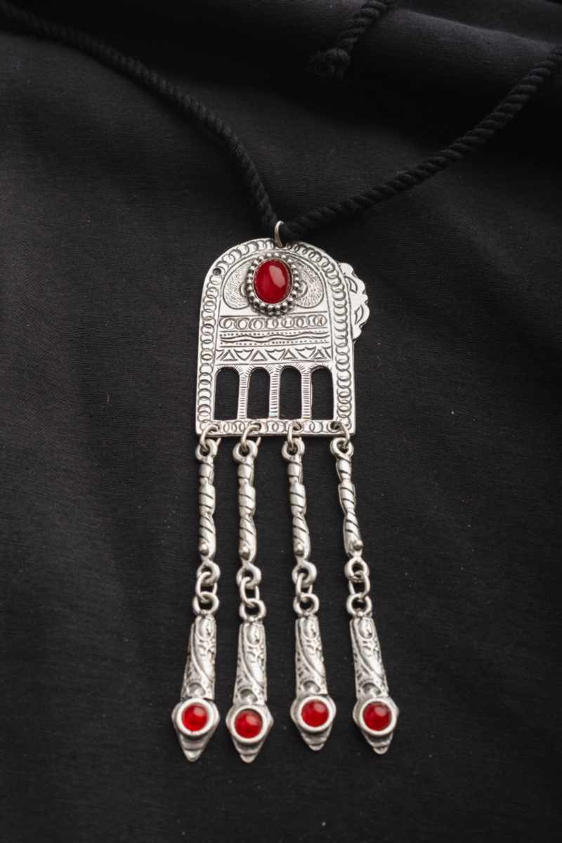 Image for Kusvaa Kpp05 Turkish Multi Stone Pendant Front
