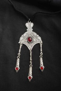 Image for Kusvaa Kpp09 Turkish Multi Stone Pendant Front