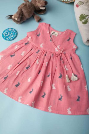 Image for Kusvaa Mbe43 Labha Cotton Frock Featured