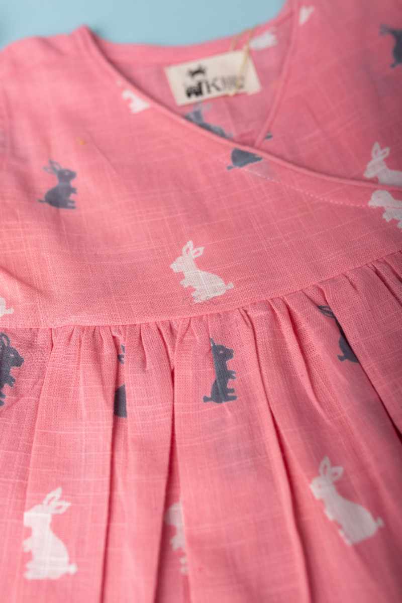 Image for Kusvaa Mbe43 Labha Cotton Frock Front