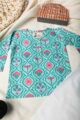 Image for Kusvaa Mbe55 Ahan Cotton Toddler Kurta Side