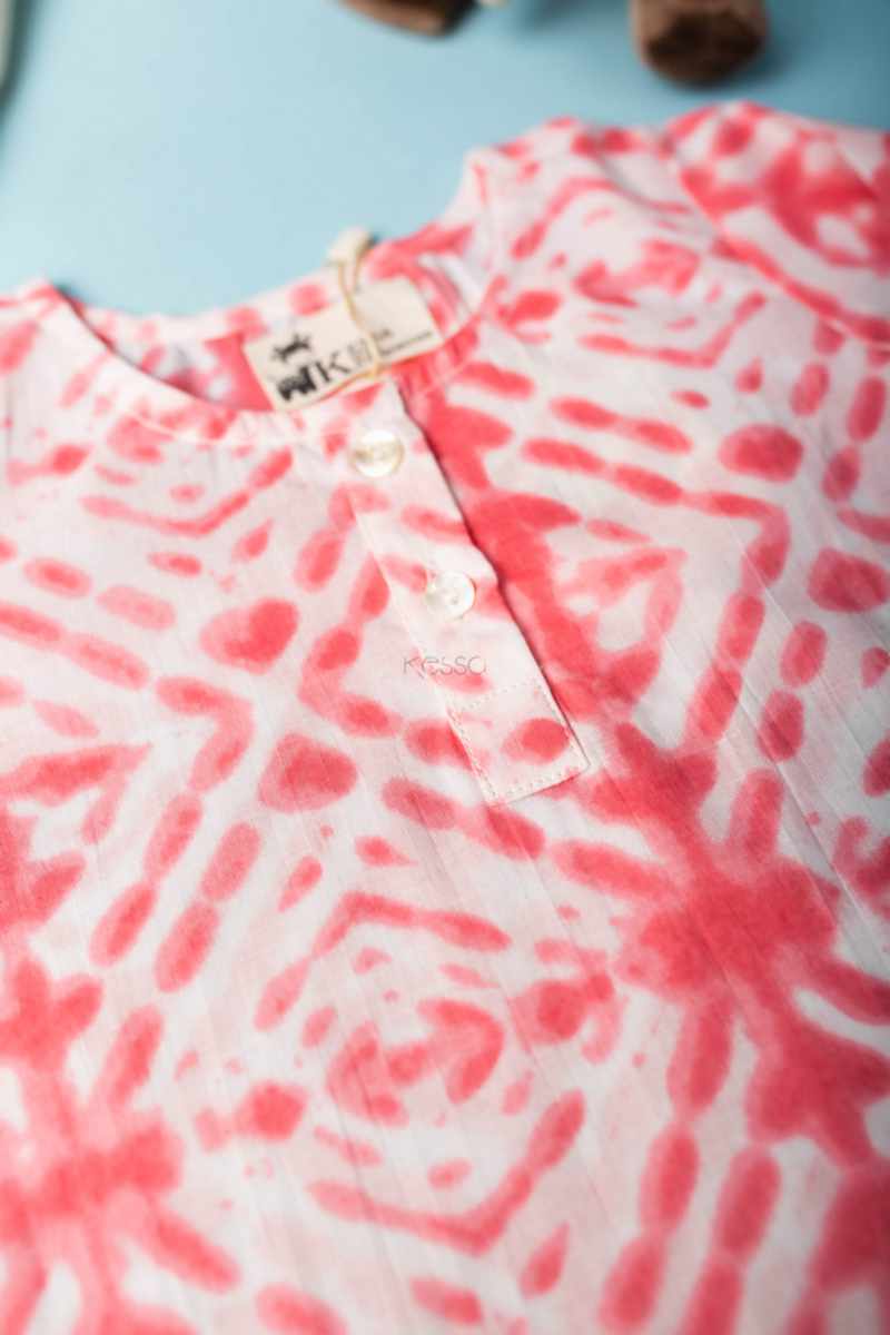 Image for Kusvaa Mbe57 Hanan Cotton Toddler Kurta Front