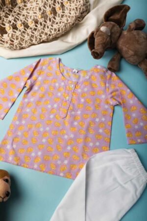 Image for Kusvaa Mbe60 Naatika Cotton Toddler Kurta Featured